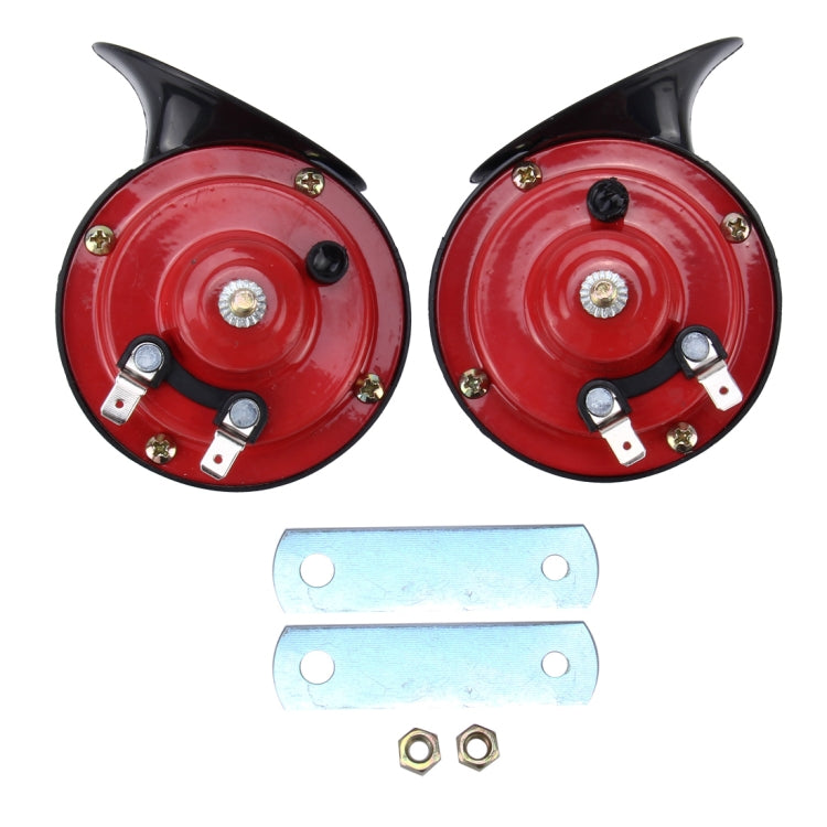 2 PCS SEGER Supertone 12V High Tone / Low Tone 118dB Twin Horn Kit with Bracket - Car Amplifiers by PMC TechLife | Online Shopping South Africa | PMC TechLife | Buy Now Pay Later Mobicred