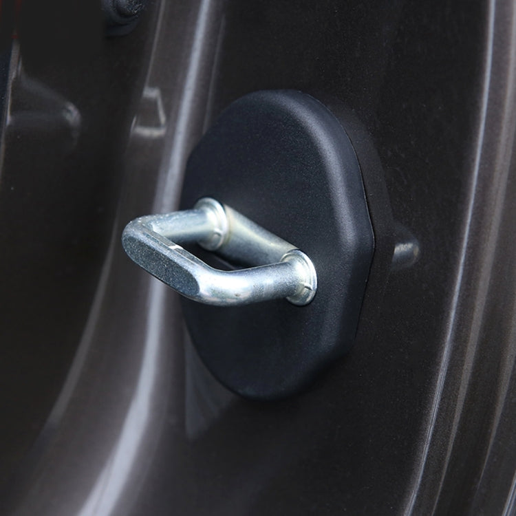 4 PCS Car Door Lock Buckle Decorated Rust Guard Protection Cover for LANCERFORTIS ASX LingYue V3 V5 V6 V7 - Locks & Hasps by PMC TechLife | Online Shopping South Africa | PMC TechLife | Buy Now Pay Later Mobicred