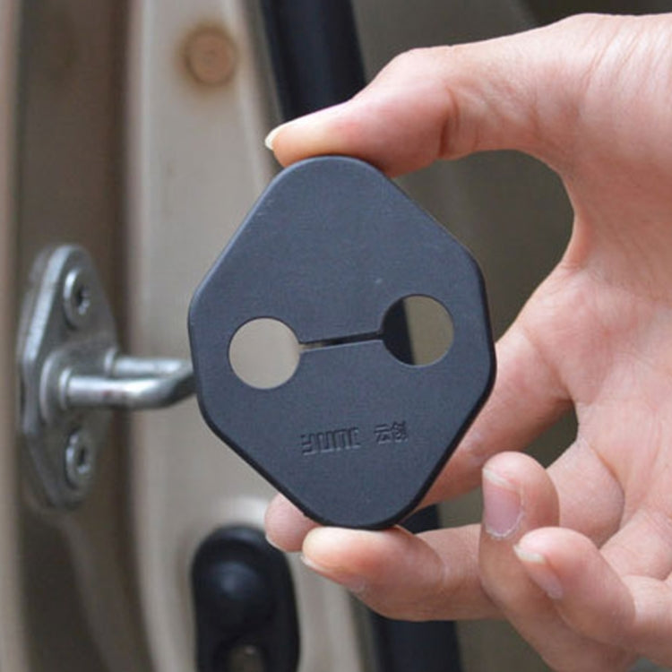 4 PCS Car Door Lock Buckle Decorated Rust Guard Protection Cover for Toyota Corolla VIOS Highlander YARiS L Corolla Ralink - Locks & Hasps by PMC TechLife | Online Shopping South Africa | PMC TechLife | Buy Now Pay Later Mobicred