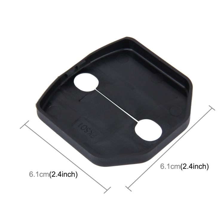 4 PCS Car Door Lock Buckle Decorated Rust Guard Protection Cover for Ford Focus Fiesta Escape Mondeo Edge - Locks & Hasps by PMC TechLife | Online Shopping South Africa | PMC TechLife | Buy Now Pay Later Mobicred