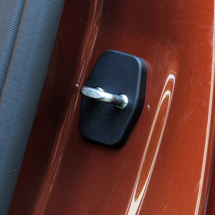 4 PCS Car Door Lock Buckle Decorated Rust Guard Protection Cover for Toyota RAV4 Corolla Reiz VIOS Camry Highlander Yaris Prado Prius Crown - Locks & Hasps by PMC TechLife | Online Shopping South Africa | PMC TechLife | Buy Now Pay Later Mobicred