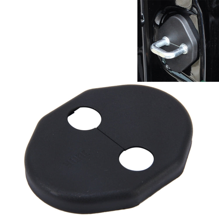 4 PCS Car Door Lock Buckle Decorated Rust Guard Protection Cover for FAW B70 X80 B90 Mazda3 MITSUBISHI GALANT LANCER-EX Lancer - Locks & Hasps by PMC TechLife | Online Shopping South Africa | PMC TechLife | Buy Now Pay Later Mobicred