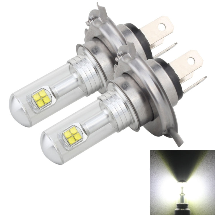 2 PCS  H4 40W 800 LM 6000K 8 LEDs Car Fog Lights, DC 12V(White Light) - Fog / Driving Lights by PMC TechLife | Online Shopping South Africa | PMC TechLife | Buy Now Pay Later Mobicred