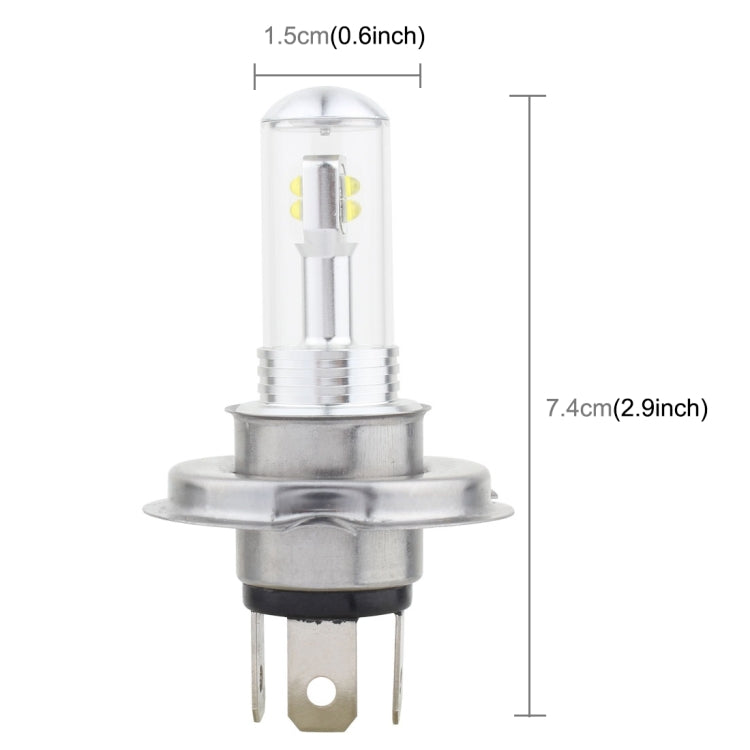 2 PCS  H4 40W 800 LM 6000K 8 LEDs Car Fog Lights, DC 12V(White Light) - Fog / Driving Lights by PMC TechLife | Online Shopping South Africa | PMC TechLife | Buy Now Pay Later Mobicred