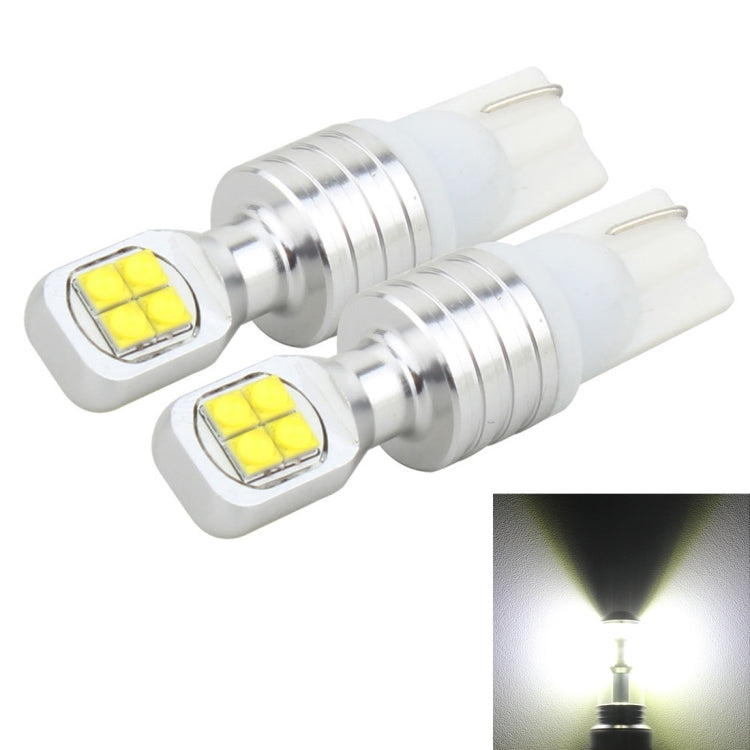 2 PCS  T10 40W 800 LM 6000K Car Clearance Light Reading Light License Light with 8 Lamp, DC 12V(White Light) - Clearance Lights by PMC TechLife | Online Shopping South Africa | PMC TechLife | Buy Now Pay Later Mobicred