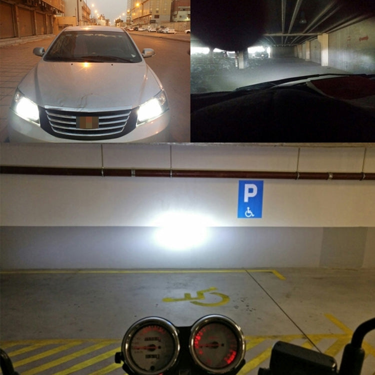 2 PCS  H1 18W 1800 LM 6000K IP68 Canbus Constant Current Car LED Headlight with 2 COB Lamps, DC 9-36V(White Light) - LED Headlamps by PMC TechLife | Online Shopping South Africa | PMC TechLife | Buy Now Pay Later Mobicred