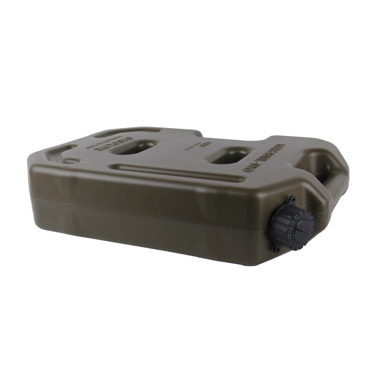 Gasoline Fuel Tanks Plastic 2.6 Gallon 10 Litres Auto Shut Off Fuel Cans Oil Container Emergency Backup(Army Green) - oil tank tubes & oil pumps by PMC TechLife | Online Shopping South Africa | PMC TechLife | Buy Now Pay Later Mobicred