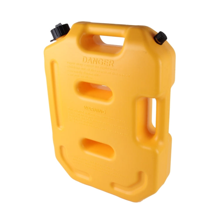 Gasoline Fuel Tanks Plastic 2.6 Gallon 10 Litres Auto Shut Off Fuel Cans Oil Container Emergency Backup(Yellow) - oil tank tubes & oil pumps by PMC TechLife | Online Shopping South Africa | PMC TechLife | Buy Now Pay Later Mobicred