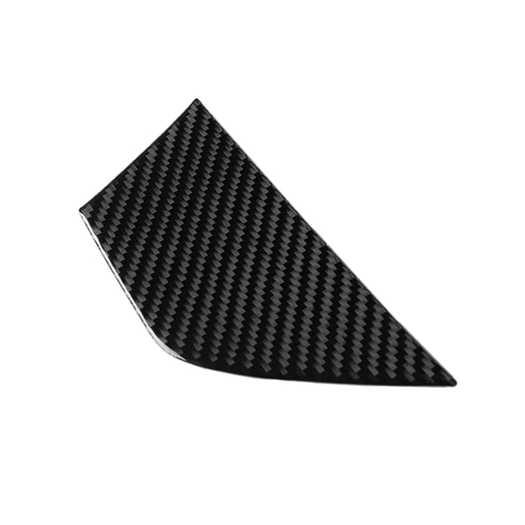 2 PCS Car Carbon Fiber Seat Adjustment Panel Decorative Sticker for Mercedes-Benz W204 2007-2013 - Car Interior Mouldings by PMC Jewellery | Online Shopping South Africa | PMC Jewellery | Buy Now Pay Later Mobicred