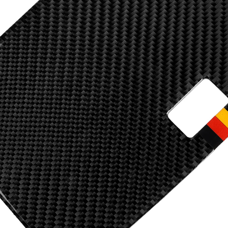 Car German Flag Carbon Fiber Console Navigation Panel Decorative Sticker for Mercedes-Benz W204 C Class 2007-2010 - free shipping - PMC Jewellery - Order now!