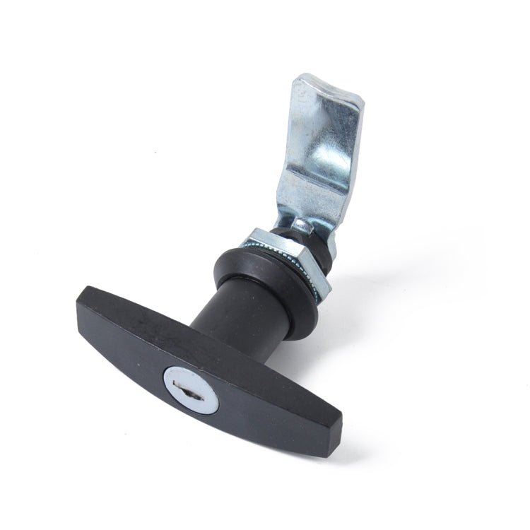 T Shape Handle Paddle Entry Door Latch & Keys Tool Box Lock for Trailer / Yacht / Truck (Black) - Locks & Hasps by PMC TechLife | Online Shopping South Africa | PMC TechLife | Buy Now Pay Later Mobicred