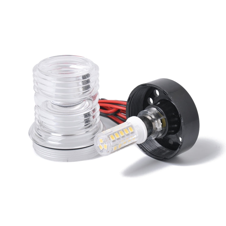 DC 12V 2.5W Marine Boat Yacht Stern Anchor LED Navigation Light All Round 360 Degree White Light - Marine Accessories & Parts by PMC TechLife | Online Shopping South Africa | PMC TechLife | Buy Now Pay Later Mobicred