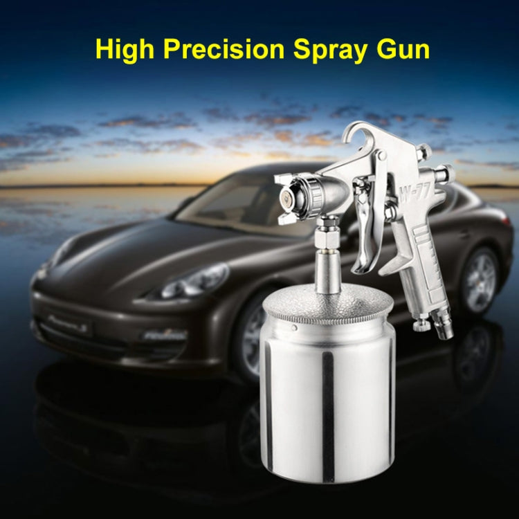 W-77 Paint Spray Gun Sprayer lower Pot Pneumatic Tool for Home Car, Hole diameter: 3mm - Others by PMC TechLife | Online Shopping South Africa | PMC TechLife | Buy Now Pay Later Mobicred