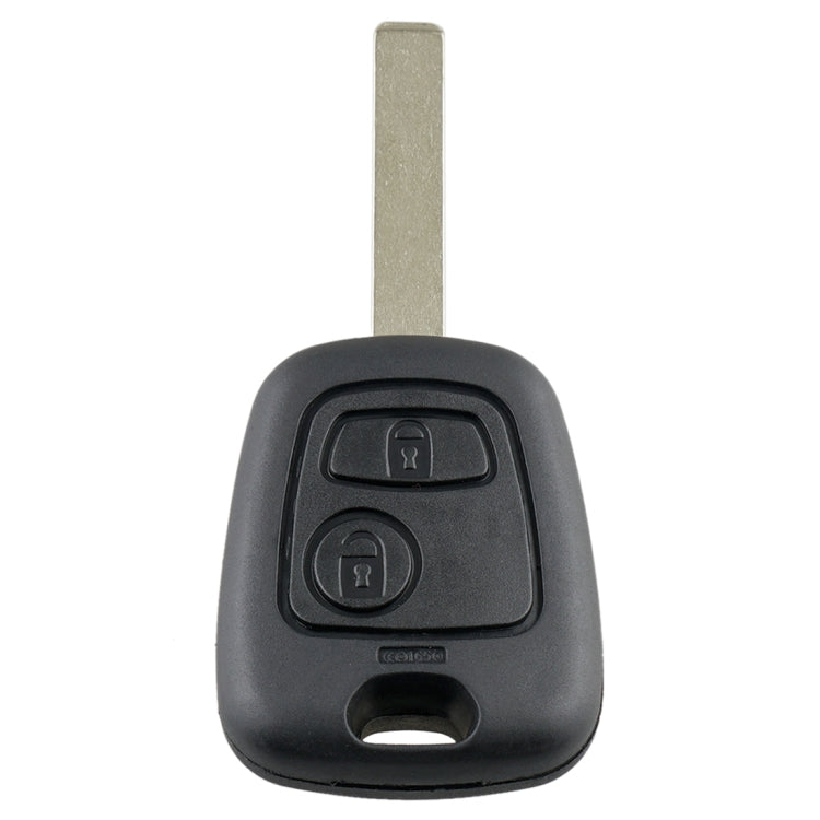 For PEUGEOT 206 / 307 2 Buttons Intelligent Remote Control Car Key with Integrated Chip & Battery, without Grooved, Frequency: 433MHz - Remote Car Key by PMC TechLife | Online Shopping South Africa | PMC TechLife | Buy Now Pay Later Mobicred