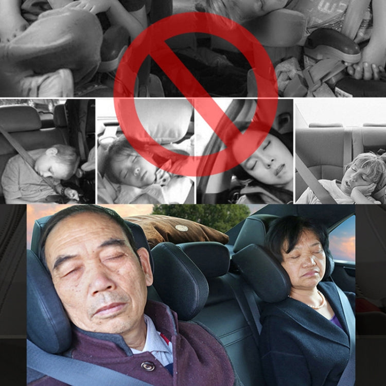 Car Seat Headrest Car Neck Pillow Sleep Side Headrest for Children and Adults (Black) - Seat Accessories by PMC TechLife | Online Shopping South Africa | PMC TechLife | Buy Now Pay Later Mobicred