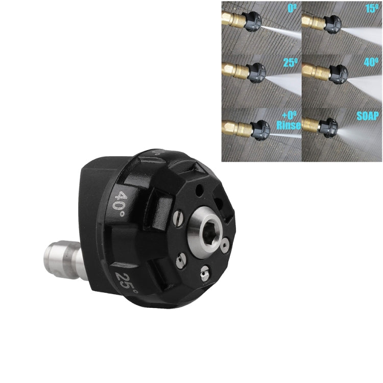 Multifunctional 6-in-1 Multi-hole Nozzle High-pressure Cleaner Car Washing Nozzle - Car Washer & Accessories by PMC TechLife | Online Shopping South Africa | PMC TechLife | Buy Now Pay Later Mobicred