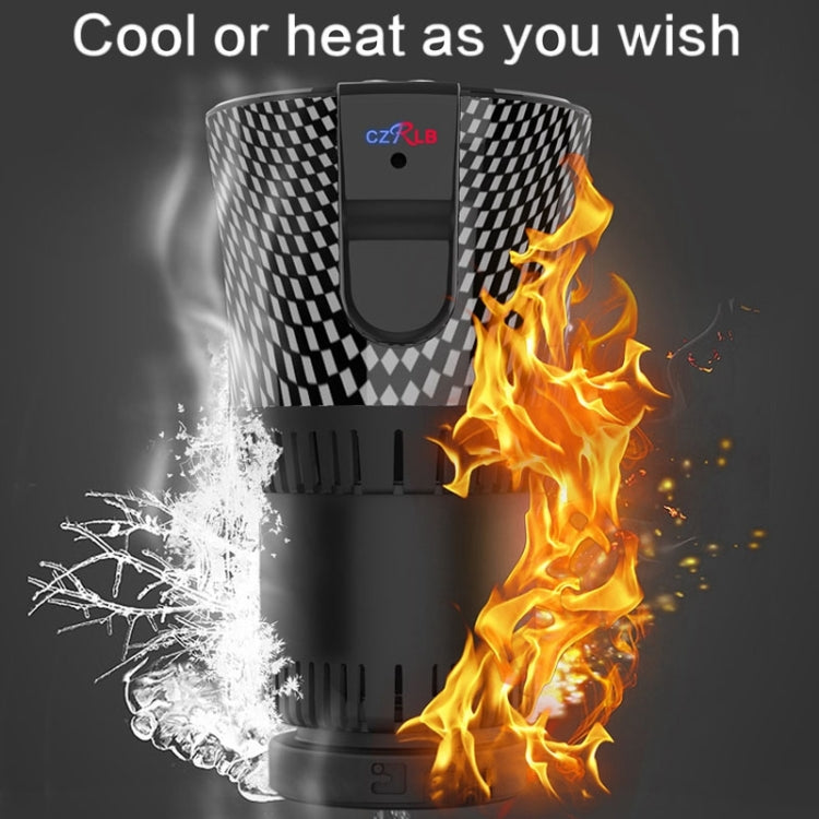 Portable 12V Car Smart Dual-purpose Heating Cooling Cup Holder (Black) - free shipping - PMC TechLife - Order now!