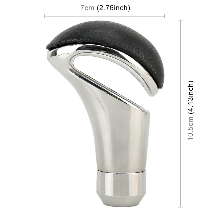 Universal Hollow Leather + Metal Car Gear Shift Knob - Shift Knob by PMC Jewellery | Online Shopping South Africa | PMC Jewellery | Buy Now Pay Later Mobicred