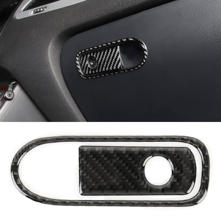 Car Carbon Fiber Front Passenger Seat Armrest Box Switch Decorative Sticker for Volkswagen Touareg 2011-2018 - Car Interior Mouldings by PMC TechLife | Online Shopping South Africa | PMC TechLife | Buy Now Pay Later Mobicred