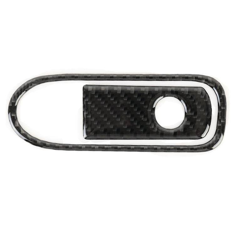 Car Carbon Fiber Front Passenger Seat Armrest Box Switch Decorative Sticker for Volkswagen Touareg 2011-2018 - Car Interior Mouldings by PMC TechLife | Online Shopping South Africa | PMC TechLife | Buy Now Pay Later Mobicred