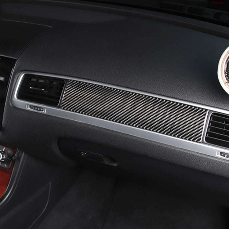Car Carbon Fiber Dashboard Panel Decorative Sticker for Volkswagen Touareg 2011-2018 - Car Interior Mouldings by PMC TechLife | Online Shopping South Africa | PMC TechLife | Buy Now Pay Later Mobicred