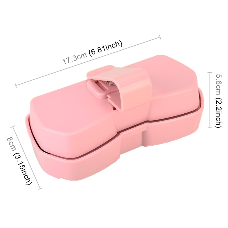 Car Multi-functional Glasses Case Sunglasses Storage Holder with Card Slot, Diamond Style (Pink) - Sunglasses & Glasses Clips by PMC TechLife | Online Shopping South Africa | PMC TechLife | Buy Now Pay Later Mobicred