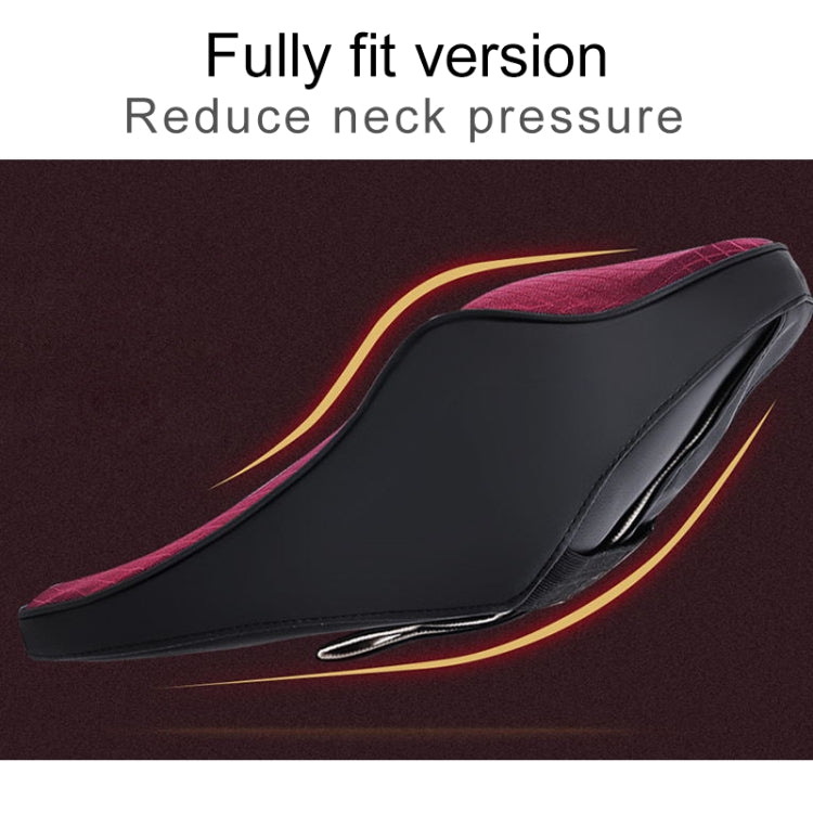 Four Seasons Breathable Memory Foam Car Neck Pillow Polyester Headrest (Purple) - Seat Accessories by PMC TechLife | Online Shopping South Africa | PMC TechLife | Buy Now Pay Later Mobicred