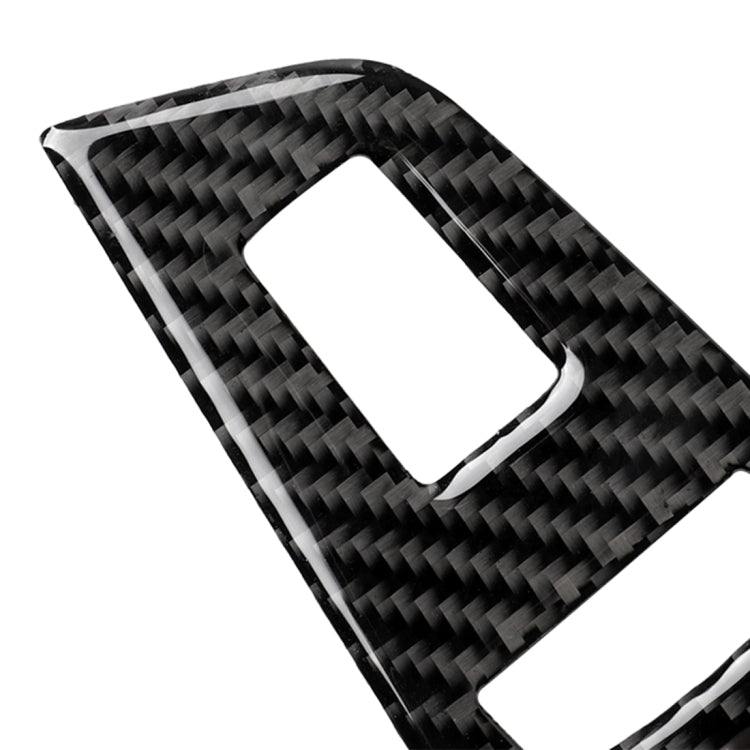 Car Carbon Fiber Door Window Lift Panel Decorative Sticker for BMW 5 Series G38 528Li / 530Li / 540Li 2018, Left Drive - Car Interior Mouldings by PMC TechLife | Online Shopping South Africa | PMC TechLife | Buy Now Pay Later Mobicred