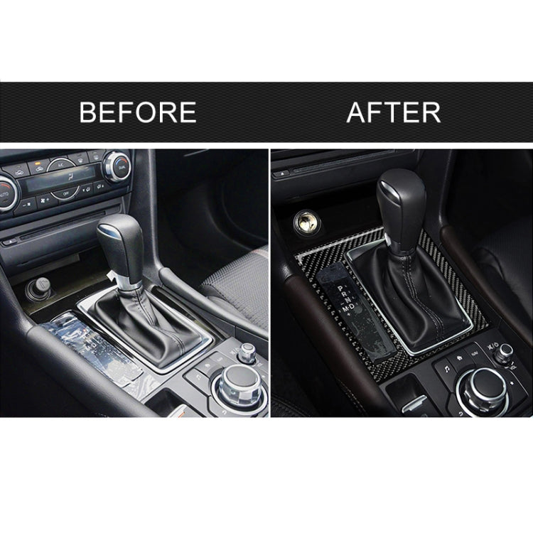 Car Carbon Fiber Left Drive Gear Frame B Decorative Sticker for Mazda Axela 2017-2018 - Car Interior Mouldings by PMC TechLife | Online Shopping South Africa | PMC TechLife | Buy Now Pay Later Mobicred