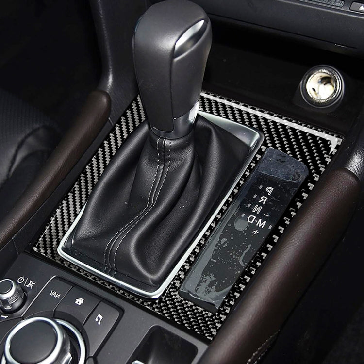 Car Carbon Fiber Right Drive Gear Frame B Decorative Sticker for Mazda Axela 2017-2018 - Car Interior Mouldings by PMC TechLife | Online Shopping South Africa | PMC TechLife | Buy Now Pay Later Mobicred