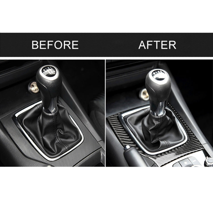 Car Carbon Fiber Left Drive Manual Gear Frame C Decorative Sticker for Mazda Axela 2017-2018 - Car Interior Mouldings by PMC TechLife | Online Shopping South Africa | PMC TechLife | Buy Now Pay Later Mobicred