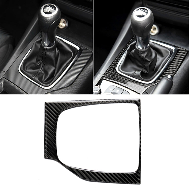 Car Carbon Fiber Right Drive Manual Gear Frame C Decorative Sticker for Mazda Axela 2017-2018 - Car Interior Mouldings by PMC TechLife | Online Shopping South Africa | PMC TechLife | Buy Now Pay Later Mobicred
