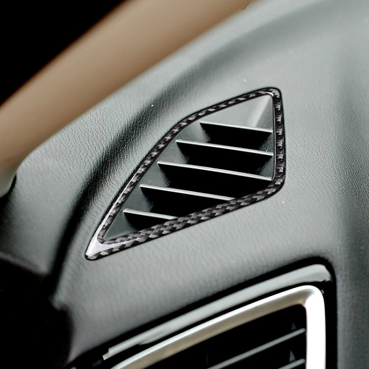 Car Carbon Fiber Instrument Air Outlet Decorative Sticker for Mazda Axela 2014 / 2017-2018 - Car Interior Mouldings by PMC Jewellery | Online Shopping South Africa | PMC Jewellery | Buy Now Pay Later Mobicred