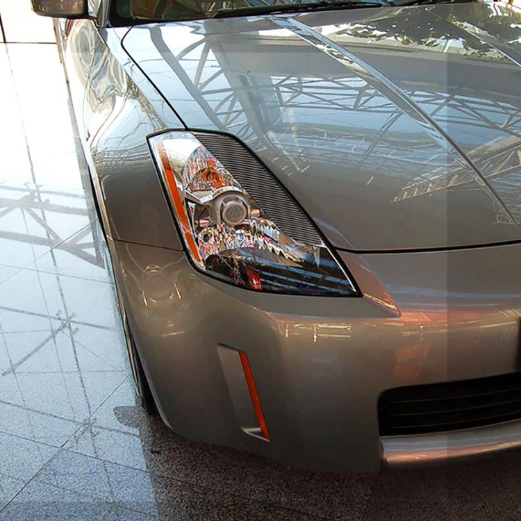 Car Carbon Fiber Light Eyebrow for 2003-2009 Nissan 350Z All Models - Lamp Decoration by PMC TechLife | Online Shopping South Africa | PMC TechLife | Buy Now Pay Later Mobicred