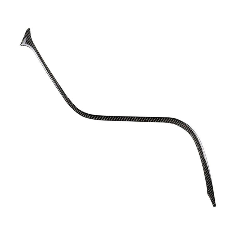 Car Carbon Fiber Central Control S Strip Decorative Sticker for Toyota Eighth Generation Camry 2018-2019, Left Drive - Car Interior Mouldings by PMC TechLife | Online Shopping South Africa | PMC TechLife | Buy Now Pay Later Mobicred