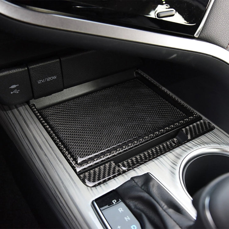 4 in 1 Car Carbon Fiber Storage Box Decorative Sticker for Toyota Eighth Generation Camry 2018-2019 - Car Interior Mouldings by PMC TechLife | Online Shopping South Africa | PMC TechLife | Buy Now Pay Later Mobicred