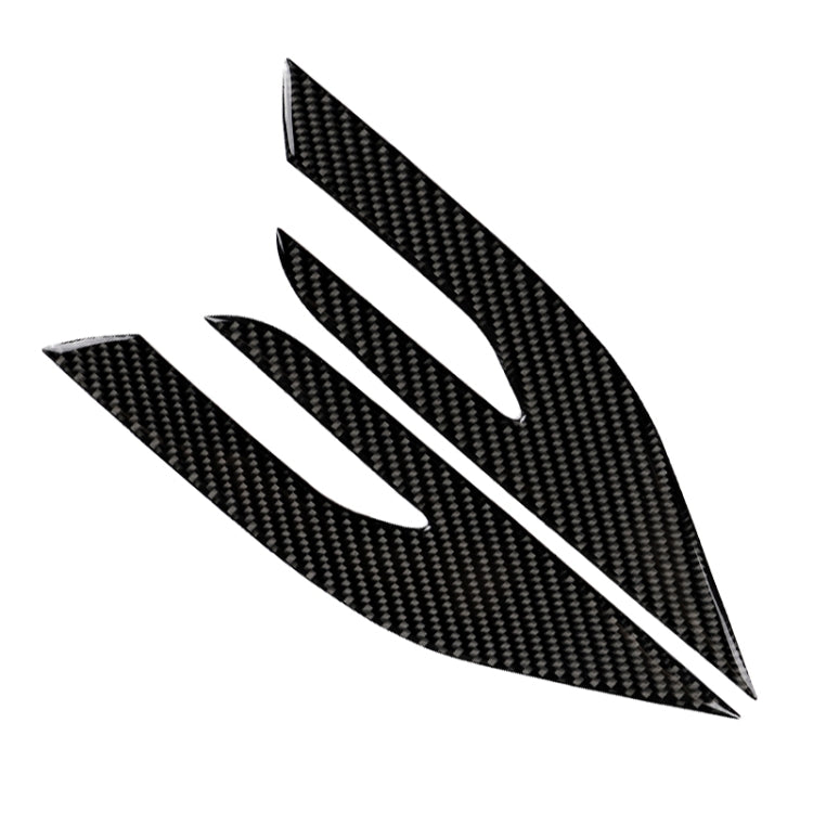 2 PCS Car Carbon Fiber Headlight Decorative Sticker for Toyota Eighth Generation Camry 2018-2019 - free shipping - PMC TechLife - Order now!