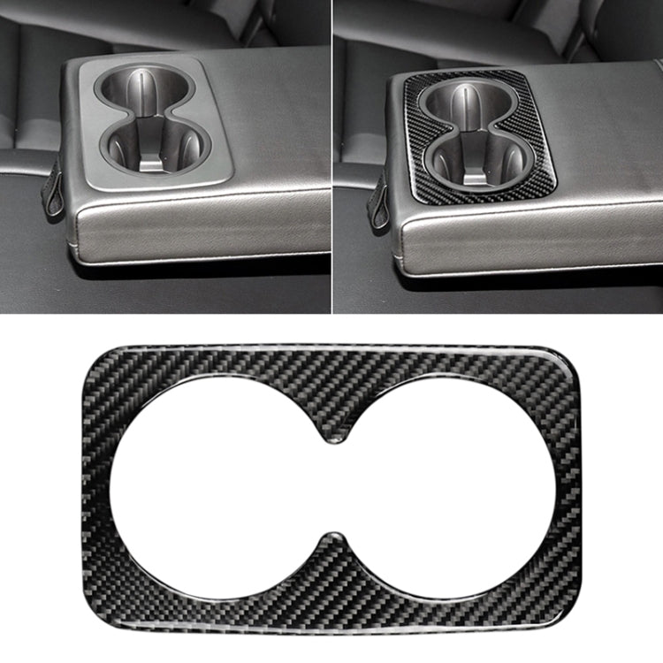 Car Carbon Fiber Rear Armrest Water Cup Decorative Sticker for Cadillac XT5 2016-2017 - Car Interior Mouldings by PMC TechLife | Online Shopping South Africa | PMC TechLife | Buy Now Pay Later Mobicred