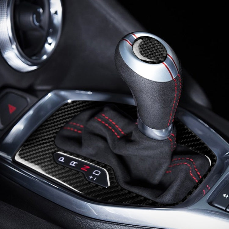 2 in 1 Car Carbon Fiber Gear Frame Decorative Sticker for Chevrolet Camaro 2017-2019 - Car Interior Mouldings by PMC TechLife | Online Shopping South Africa | PMC TechLife | Buy Now Pay Later Mobicred
