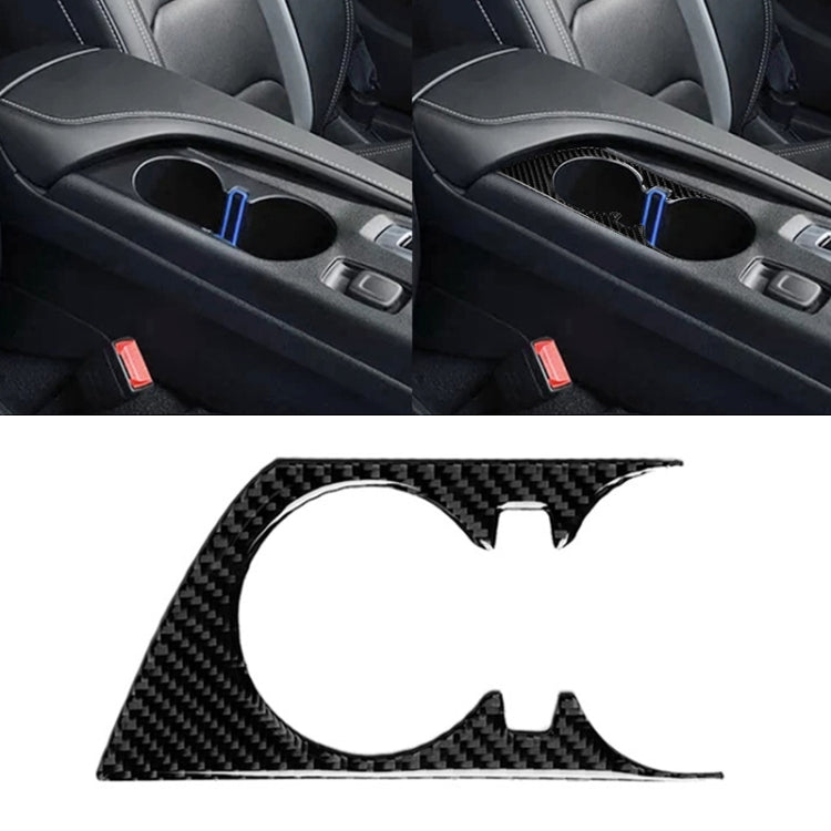 Car Carbon Fiber Water Cup Holder Decorative Sticker for Chevrolet Camaro 2017-2019 - Car Interior Mouldings by PMC TechLife | Online Shopping South Africa | PMC TechLife | Buy Now Pay Later Mobicred