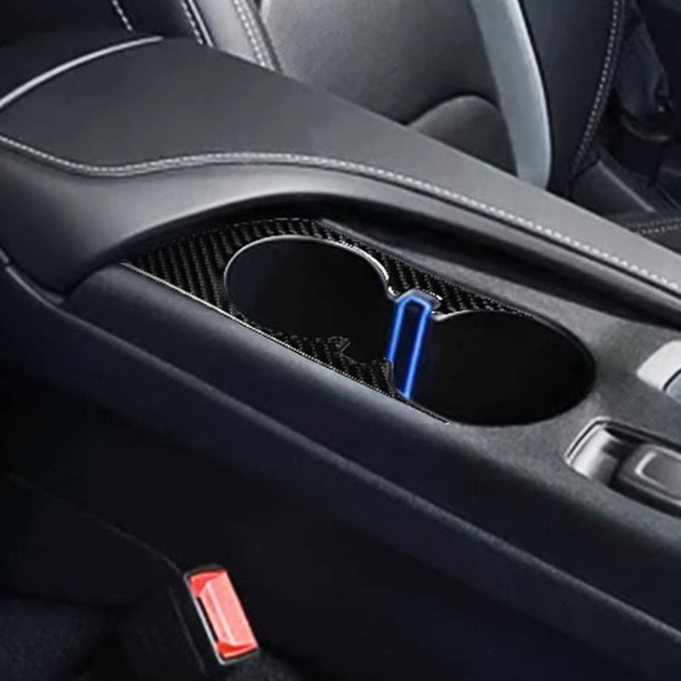 Car Carbon Fiber Water Cup Holder Decorative Sticker for Chevrolet Camaro 2017-2019 - Car Interior Mouldings by PMC TechLife | Online Shopping South Africa | PMC TechLife | Buy Now Pay Later Mobicred