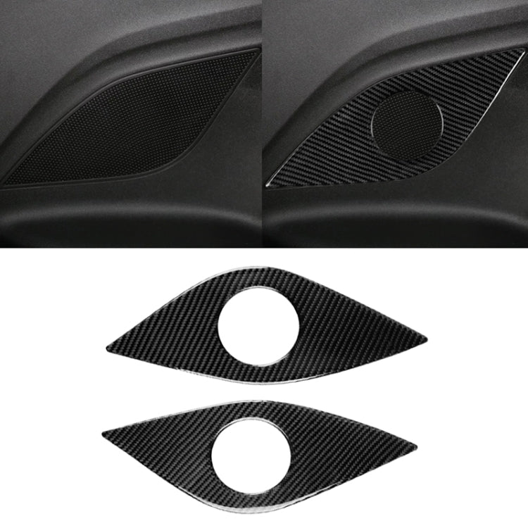 2 PCS Car Carbon Fiber Rear Horn Decorative Sticker for Chevrolet Camaro 2017-2019 - Car Interior Mouldings by PMC TechLife | Online Shopping South Africa | PMC TechLife | Buy Now Pay Later Mobicred