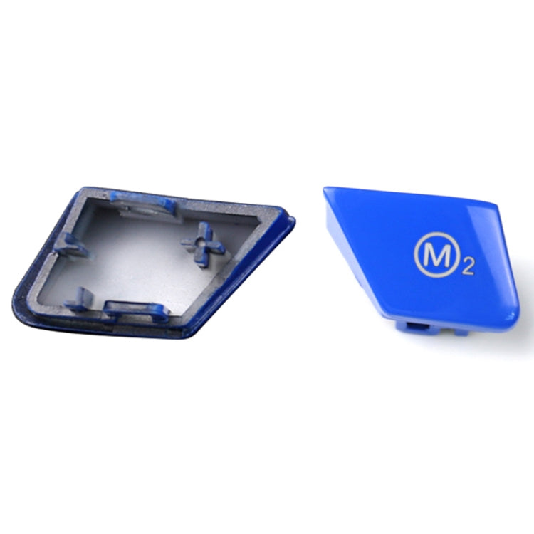 Sports Steering Wheel M1+M2 Fashion Button Switch Trim Cover for BMW F30 F34 F15 F16 2014-2018(Blue) - Steering Wheel Accessories by PMC TechLife | Online Shopping South Africa | PMC TechLife | Buy Now Pay Later Mobicred