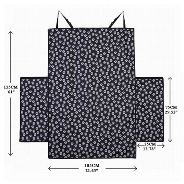 Nonslip Folding Waterproof Car Trunk Seat Cover Pet Cat Dog Cushion Mat, Size: 155 x 105cm - Seat Accessories by PMC TechLife | Online Shopping South Africa | PMC TechLife | Buy Now Pay Later Mobicred