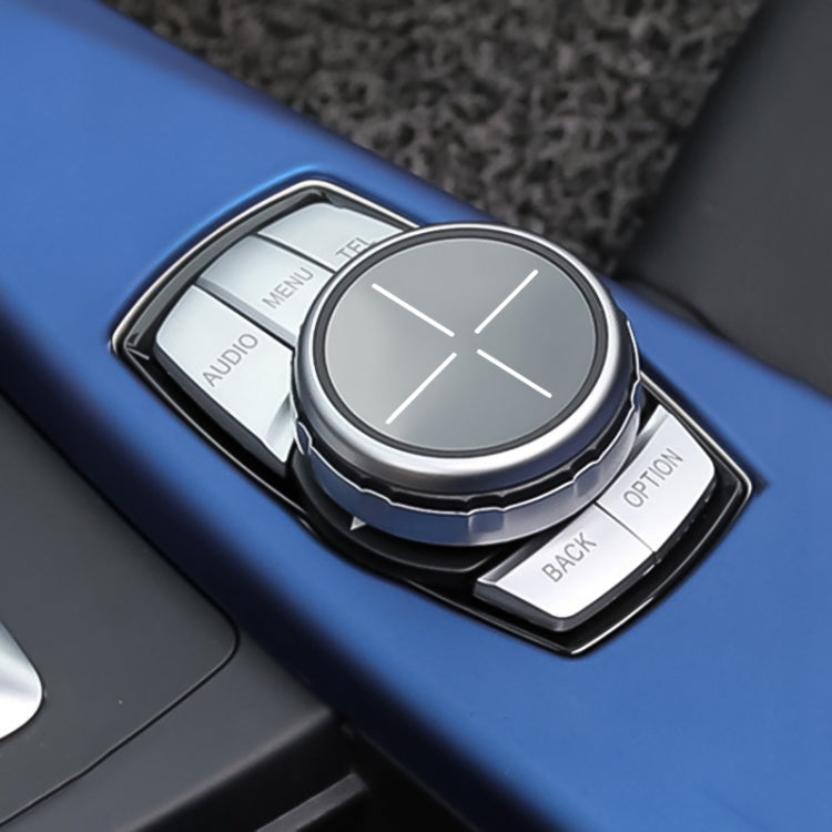 Multi-function Knob Modified IDRIVE Button Decorative Cover for BMW 1 2 3 5 Series X1 X3 X5 X6 - Car Interior Mouldings by PMC TechLife | Online Shopping South Africa | PMC TechLife | Buy Now Pay Later Mobicred