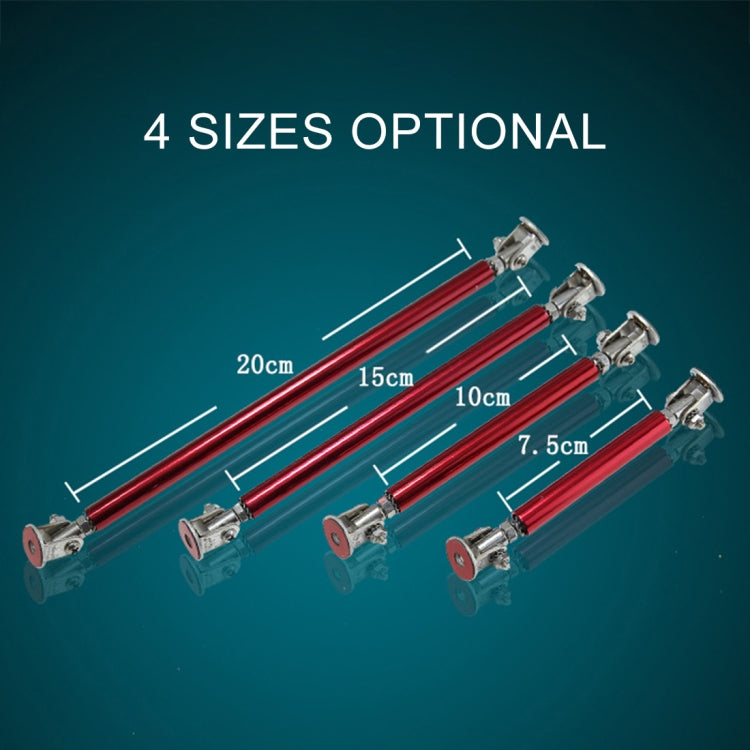 2 PCS Car Modification Adhesive Surrounded Rod Lever Front and Rear Bars Fixed Front Lip Back Shovel, Length: 20cm(Black) - Trunk & Bumper Accessories by PMC TechLife | Online Shopping South Africa | PMC TechLife | Buy Now Pay Later Mobicred