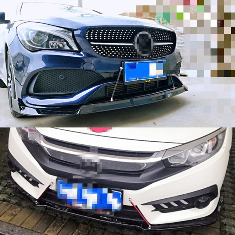 2 PCS Car Modification Adhesive Surrounded Rod Lever Front and Rear Bars Fixed Front Lip Back Shovel, Length: 20cm(Blue) - free shipping - PMC TechLife - Order now!