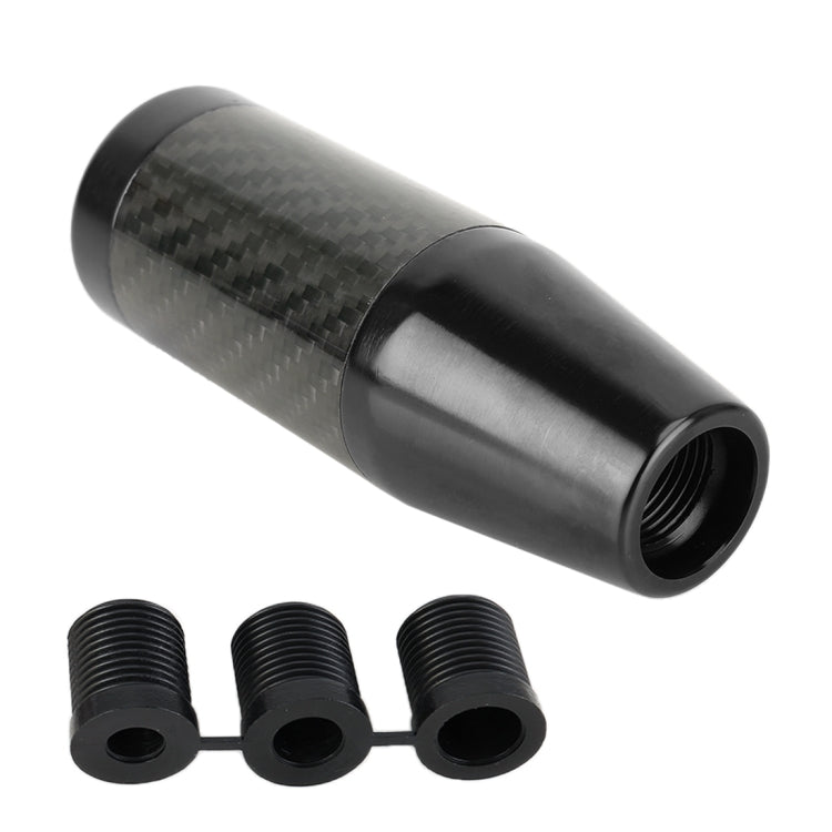 Universal Car Carbon Fiber Pattern Gear Head Gear Shift Knob (Black) - Shift Knob by PMC TechLife | Online Shopping South Africa | PMC TechLife | Buy Now Pay Later Mobicred