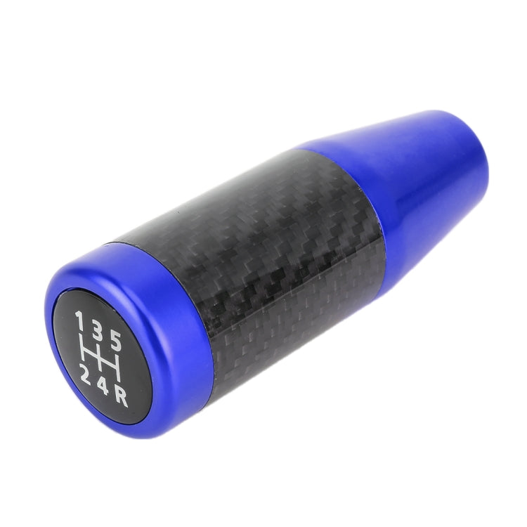 Universal Car Carbon Fiber Pattern Gear Head Gear Shift Knob (Blue) - Shift Knob by PMC TechLife | Online Shopping South Africa | PMC TechLife | Buy Now Pay Later Mobicred