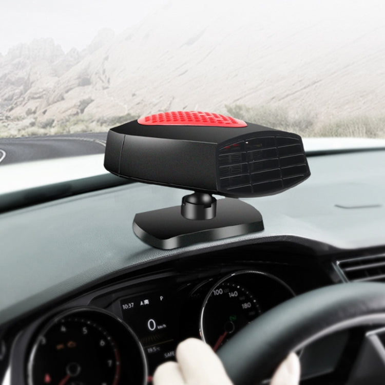 Car Portable Heater Hot Cool Fan Windscreen Window Demister Defroster DC 24V (Red) - Heating & Fans by PMC TechLife | Online Shopping South Africa | PMC TechLife | Buy Now Pay Later Mobicred